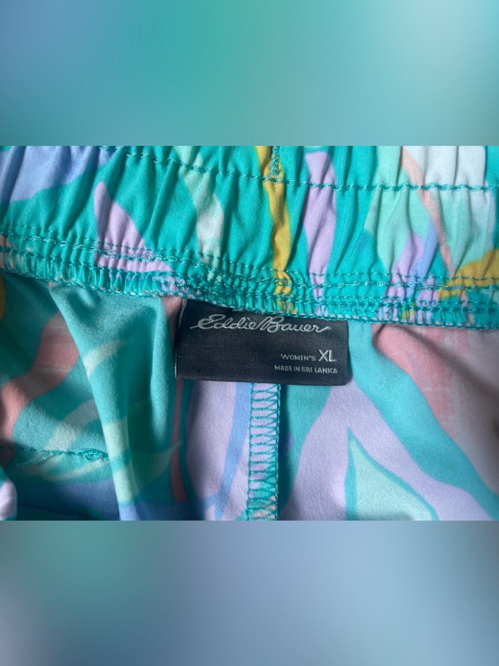 Eddie Bauer XL Tidal aquarium floral print shorts - Picture 4 of 6